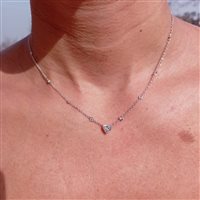 Vicenza - Piazzetta Palladio 2 - Collier Crivelli Femme PUNTO LUCE in Or Diamante 1.10 Ct 326-CD21 - 326-CD21